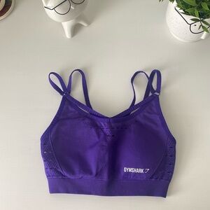 Gymshark purple sports bra
